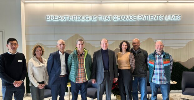 Governor Polis and President Fenberg tour the Pfizer plant in Boulder.